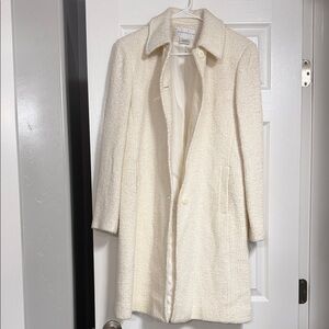 Worthington Off-White Teddy Coat